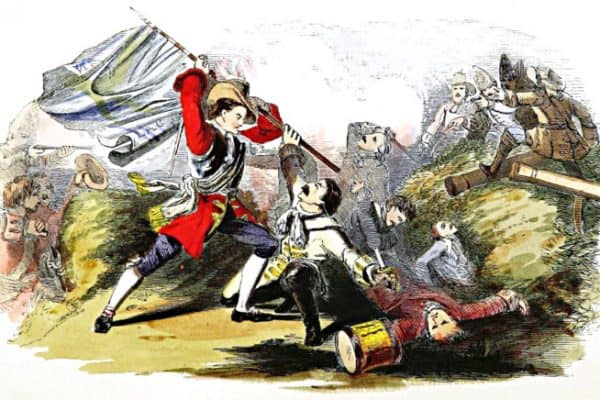 The Battle of Steinkirk, 1692