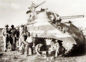 3rd Hussars RHQ after El Alamein