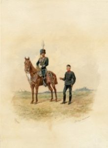 3rd King's Own Hussars 1855 - Simkin, Richard, (artist)
