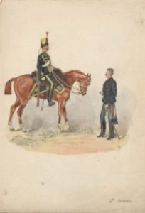 4th Queens Own Hussars 1865 - J.B. (artist)