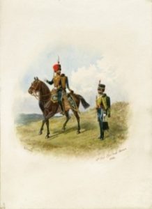 8th King's Royal Irish Hussars, 1852 - Simkin, Richard, (artist)