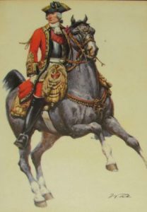 7th Hussars, 1756