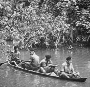 River patrol, Sarawak