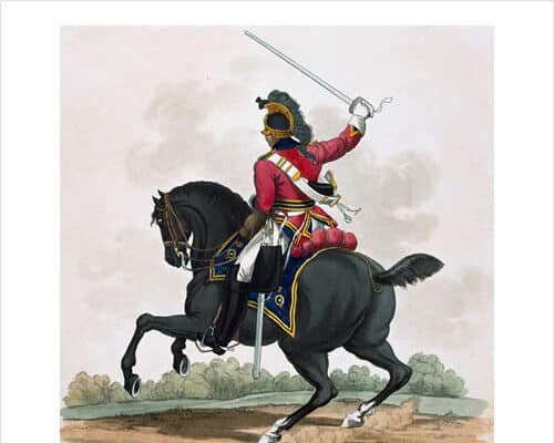 Vittoria - Battle Honour - 3rd Hussars