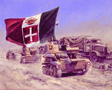 3rd Hussars, Beda Fomm, Feb 1941