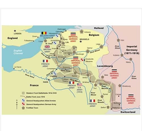 The Western Front, 1914-18