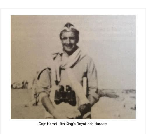 Capt Harari, 8th King’s Royal Irish Hussars