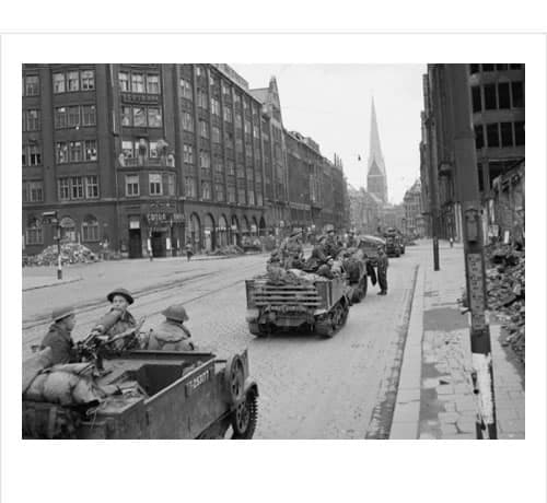 Advance into Hamburg, 1945