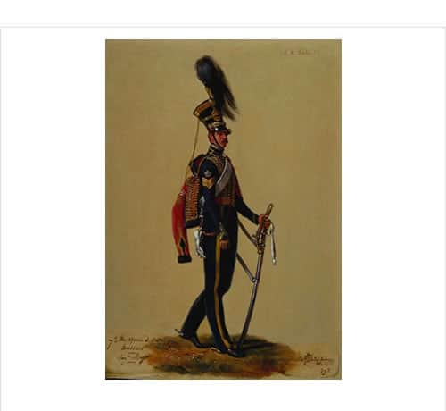 Regimental Sergeant-Major William Franklin, 7th (The Queen's Own) Hussars