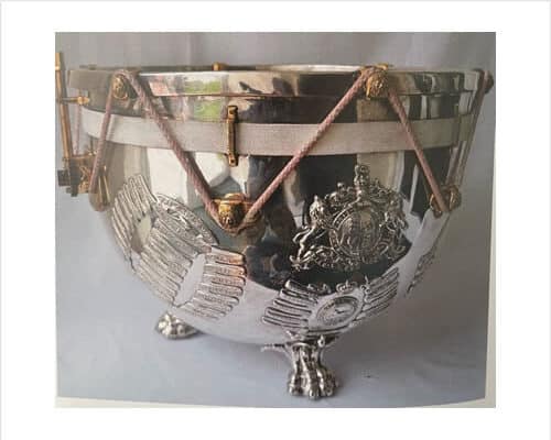 3rd Hussars Silver Kettle Drums