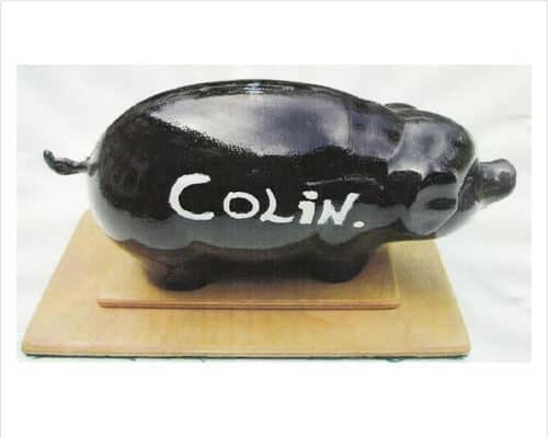 'Colin' - The original Black Pig!