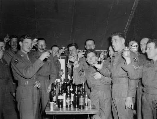 St Patricks Day in Korea 1951